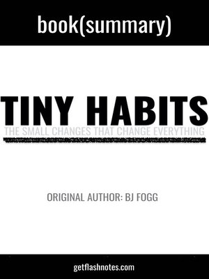 cover image of Book Summary: Tiny Habits